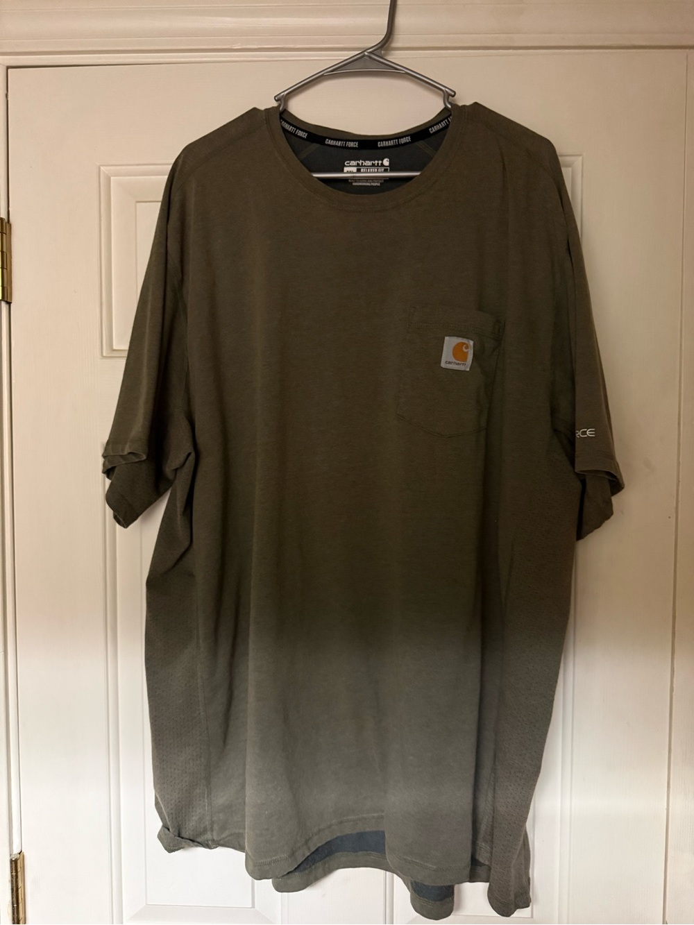 Carhartt Olive Green Short-Sleeve Pocket Tee 3xl